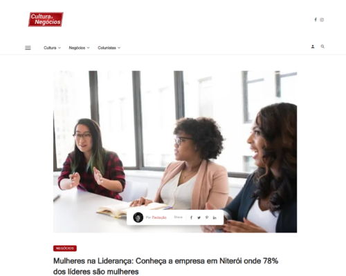 Mulheres na Liderança: Conheça a empresa em Niterói onde 78% dos líderes são mulheres