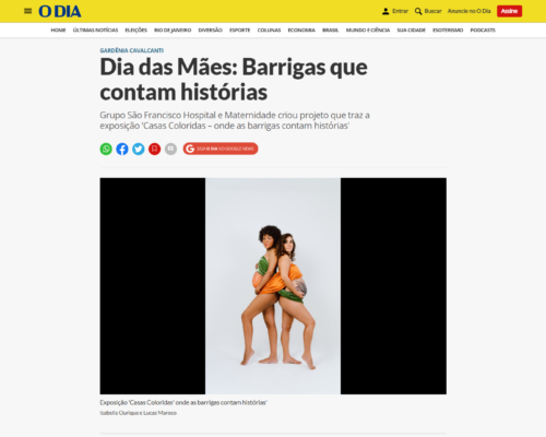 Dia das Mães: Barrigas que contam histórias